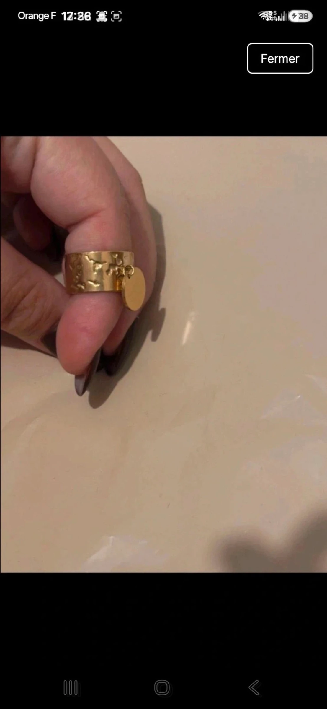 Bague femme 
